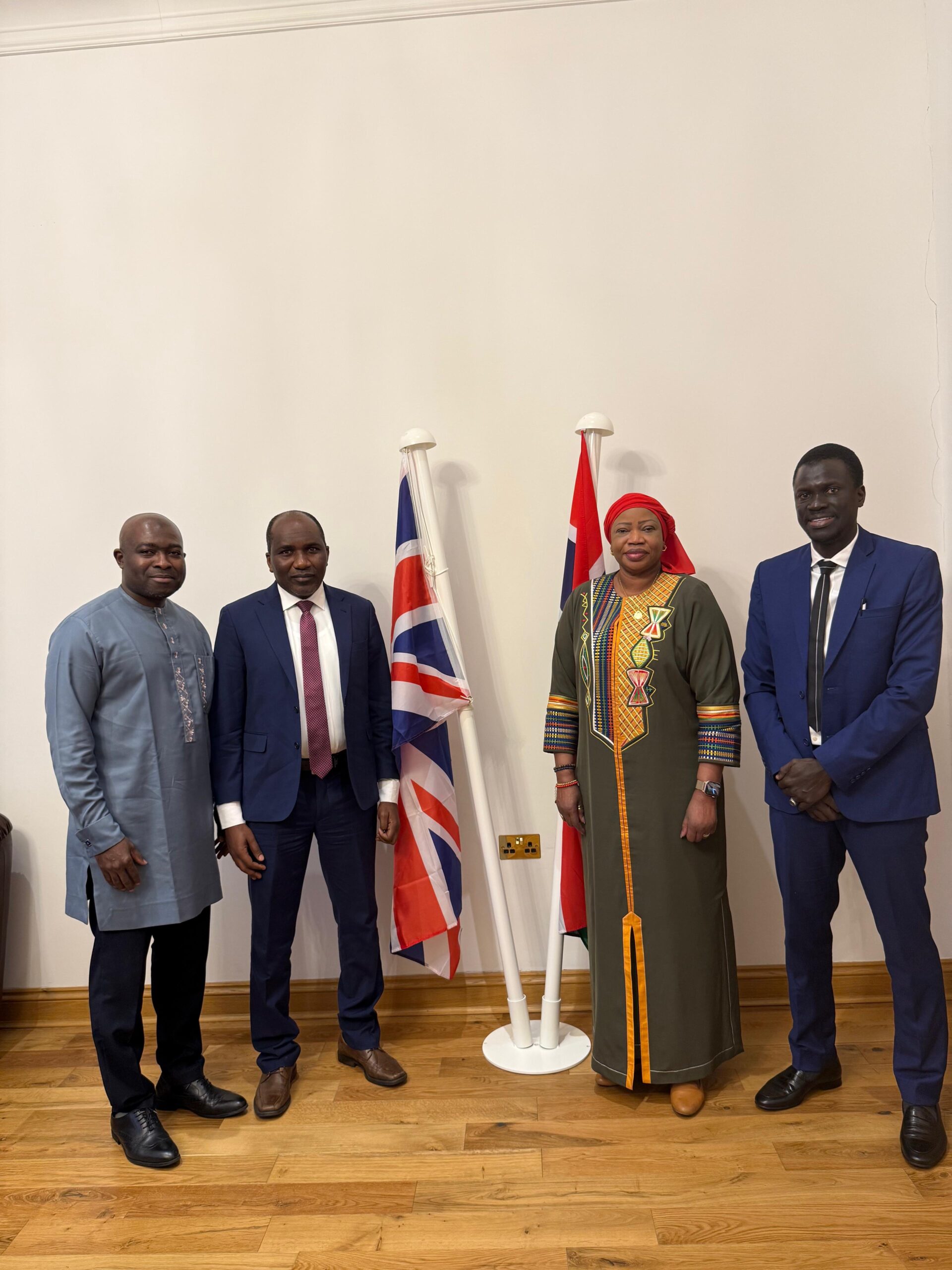 GNOC Delegation Pays Courtesy Visit to Gambia High Commission in London