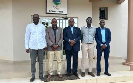 Commonwealth Sport President Dr. Donald Rukare Visits GNOC/CGA Headquarters